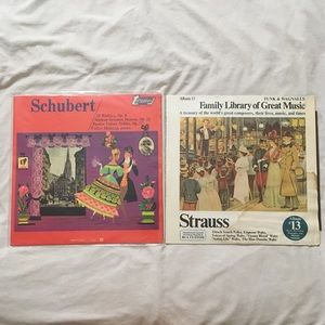 Vinyl Records: Schubert Strauss Classical Music
